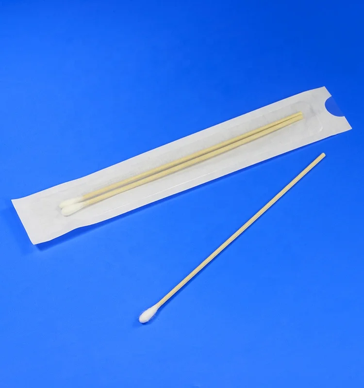 
Sterile Transport Collection Wooden swabs stick 