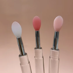 The factory Wholesale supplies silica gel mask brush adjustable film bar beauty tools soft head silica gel makeup brush