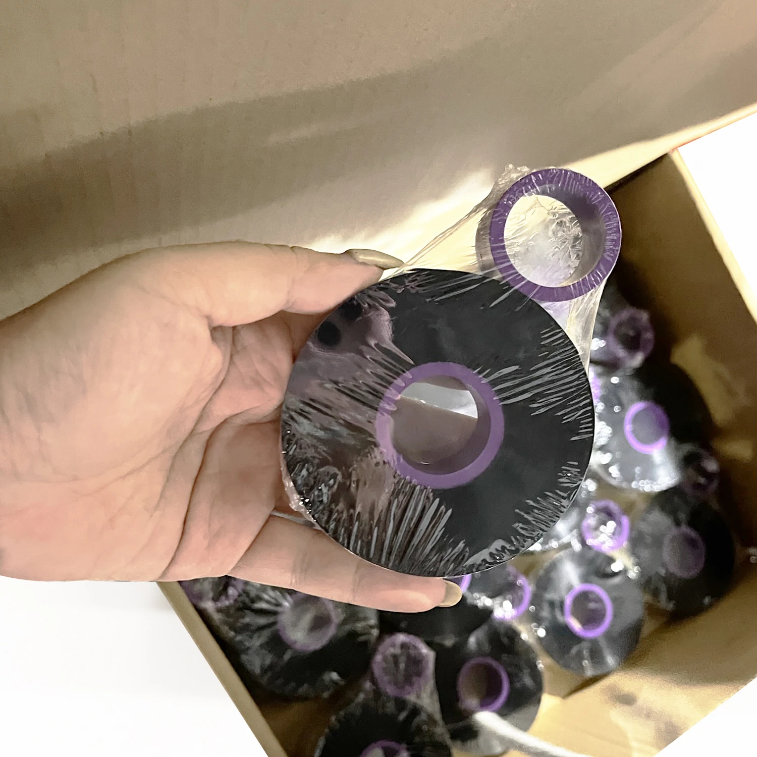 Ribbon Tto Customizable 55mm 600m tto printer ribbon smartdate xtra ribbon