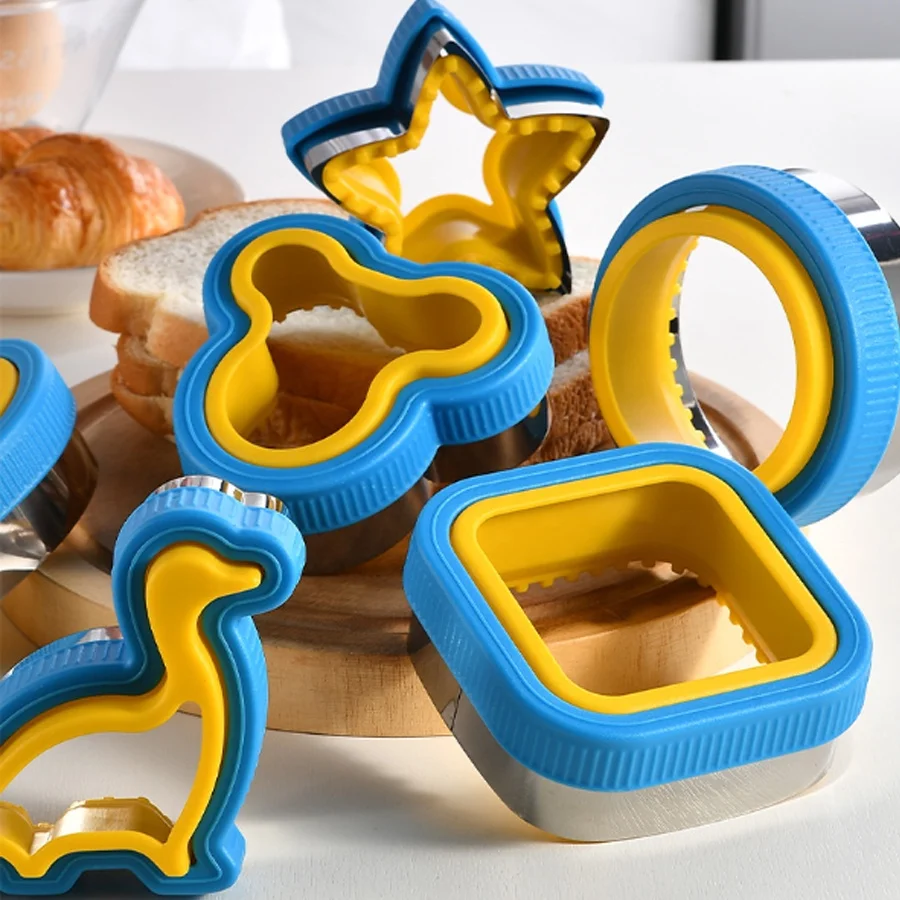 Sandwich Knife Cookie Knife Vegetable Cutter Food Grade Cookie Mould Sandwich Cookie Cutters Set For Kids Bakeware Tools