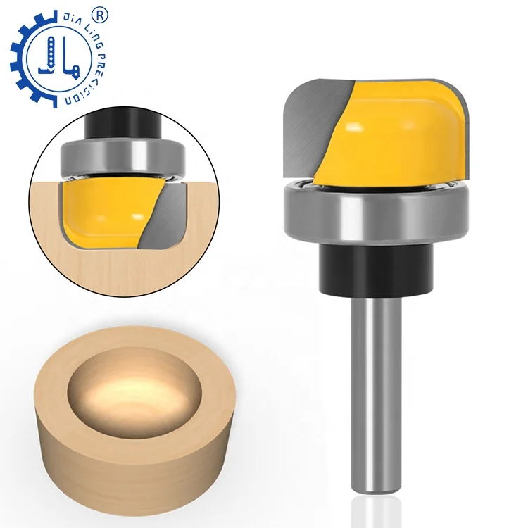 Bearing Bowl Carving Router Bit Bowl Rounding Router Bit Woodwork Bowl & Tray Template Router Bit