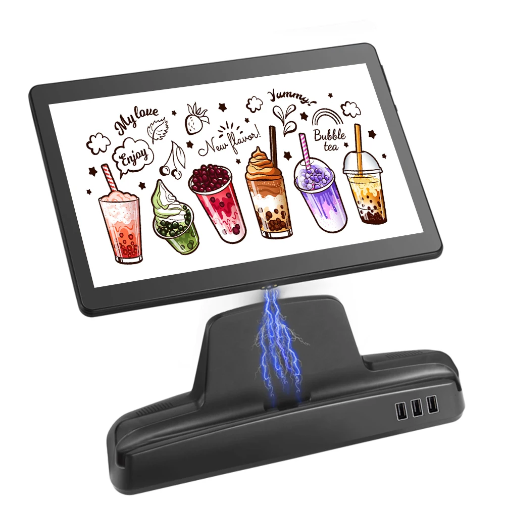 OEM 10 inch Metal Bezel Hotel tablet pc support NFC IR Remote 4000Mah battery in room hotel android tablets