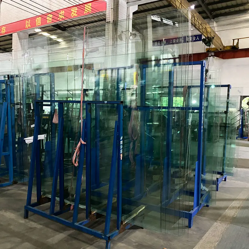 Wholesale Low E Silicone Tempered Glass Professional Double Panels Insulated Glass