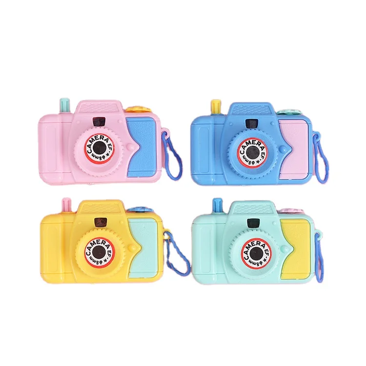 Детская мультяшная миниатюрная креативная проекционная камера обучающая игрушка игрушечная детский подарок на день рождения для игрового домика