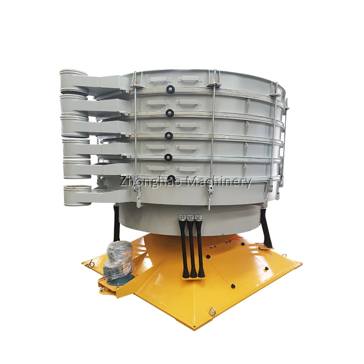 High sieving accuracy magnesium silicate sieving tumbler screeners sifting machine