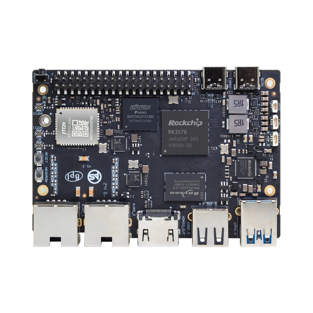 Rockchip аппаратный дизайн банан Pi BPI-M5 Pro RK3576 чип PCB Opensource