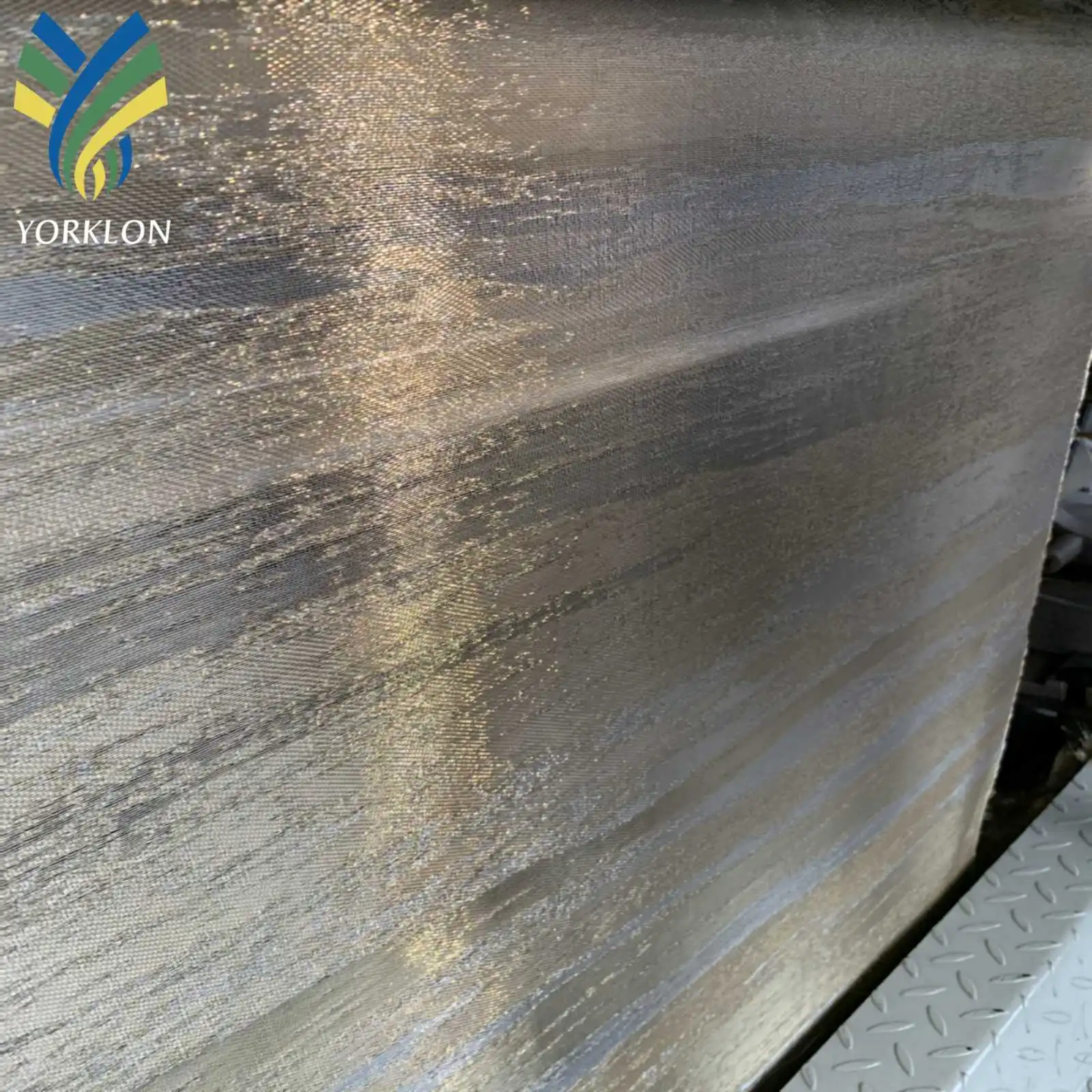 CX 01 Пользовательские Современные роскошные золотые металлические обои тканые для гостиничного номера и домашнего декора водонепроницаемый бесплатный