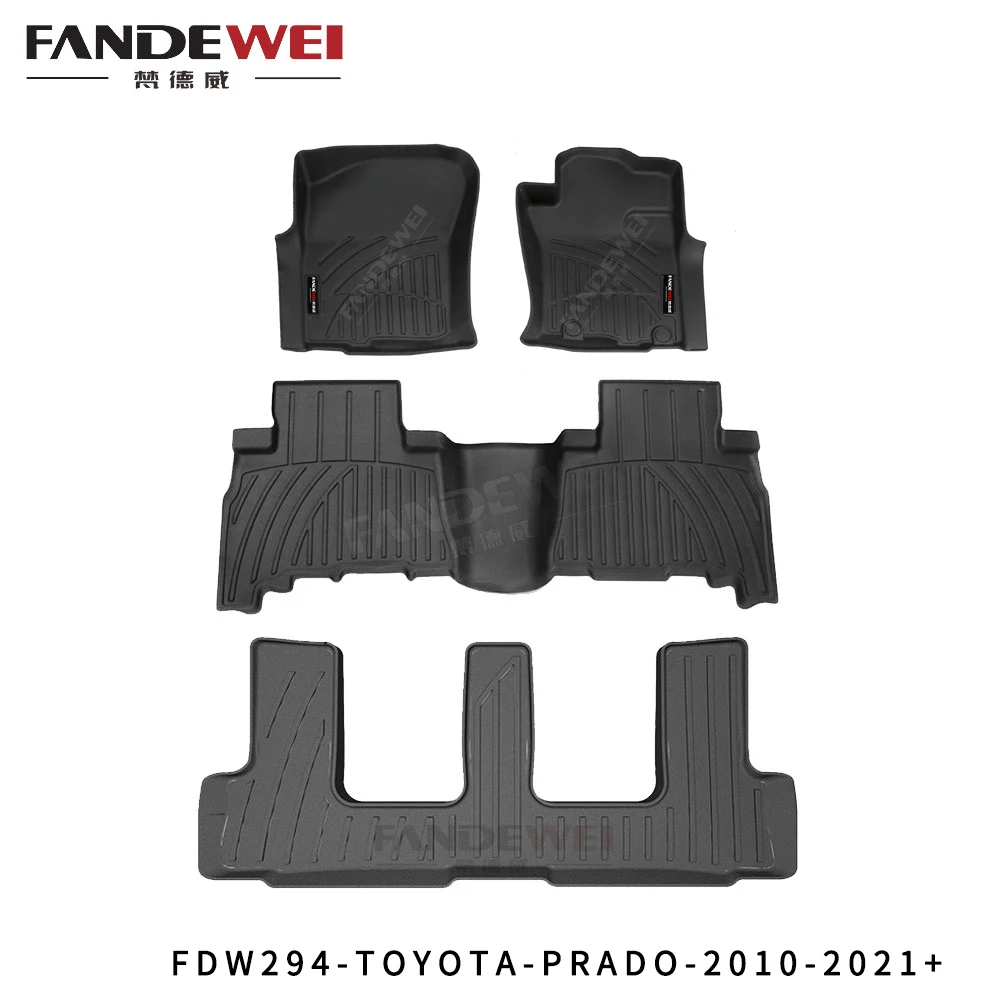 Car Matting for TOYOTA FORTUNER Hilux Yaris  PRADO 150  Hiace DMAX waterproof anti slip car mats