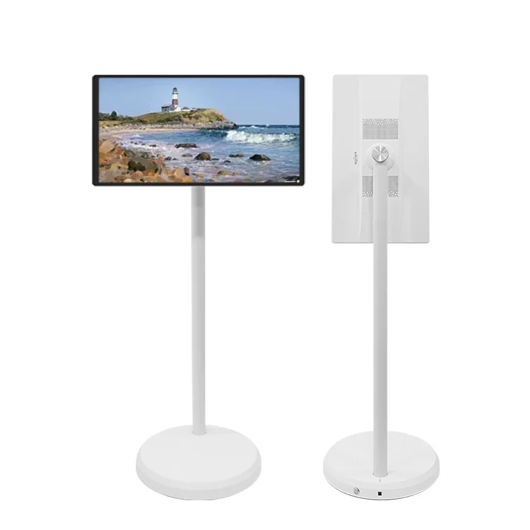 Home Entertainment 21.5 27 32 Inch Jcpc Padgo Bestie Smart Tv Stand Tv Follow By Me Oled Lcd Screen