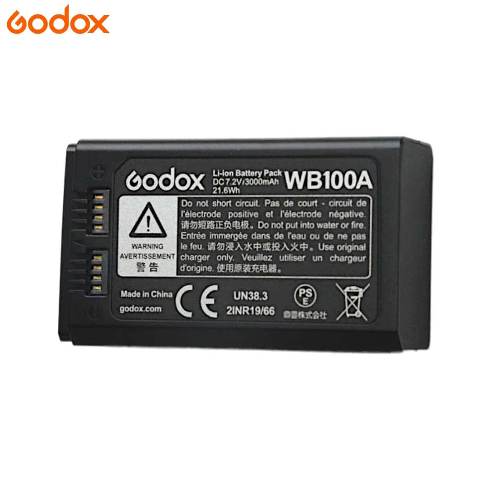 GODOX WB100 Original Battery for AD100pro Flash Light Godox accessory WB100 Battery for AD100pro AD100 pro Pocket Flash