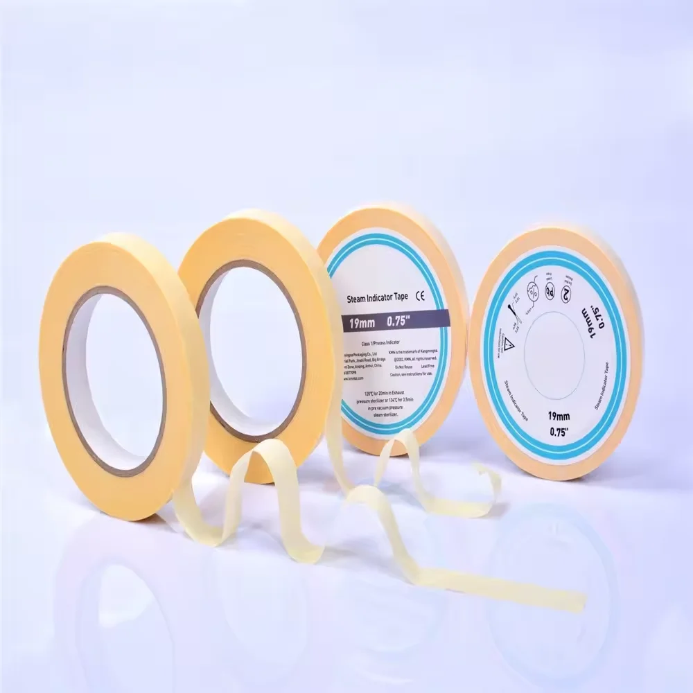 Wholesale Medical sterilization indicator tape EO plasma steam autoclave indicator tape