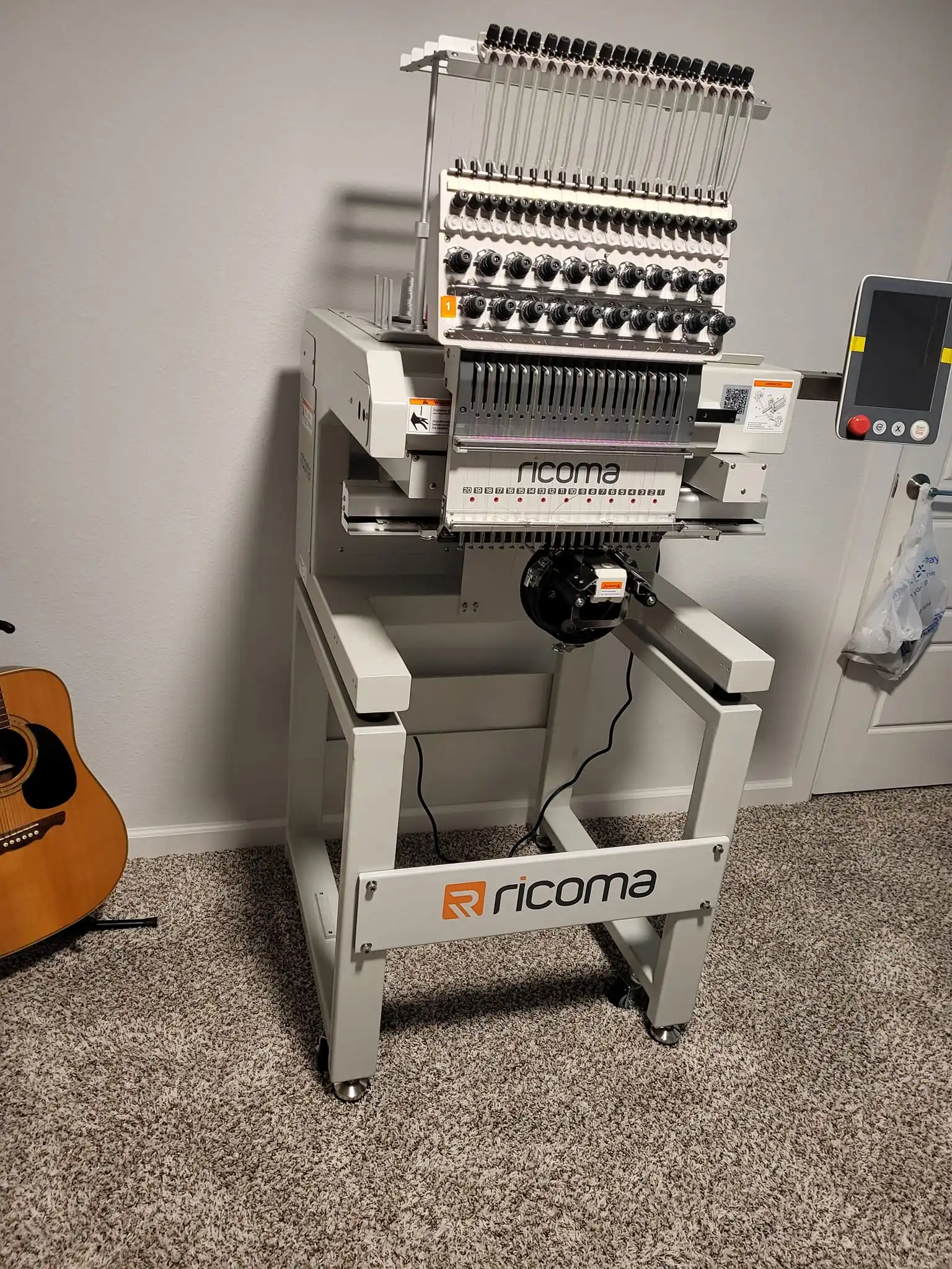 High speed Single Head China Factory price  Embroidery Machine on sale made in China