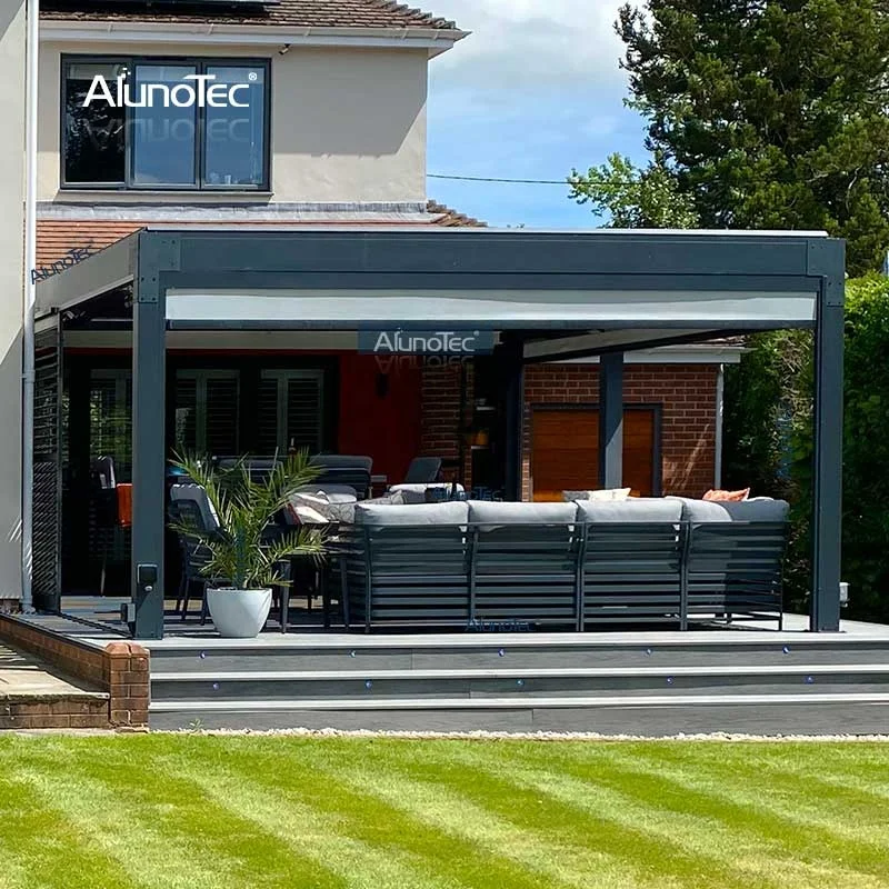 16x16 Feet Wall Mounted Creat Perfect Backyard Patio Shelter Protection Outdoor Oasis Pergola Gallery