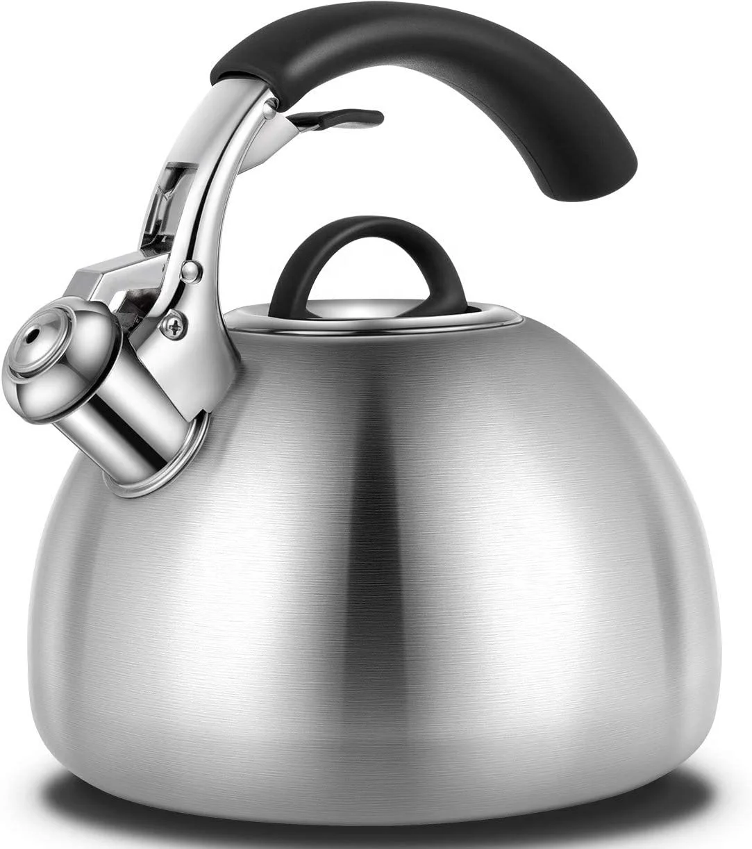 Factory Direct Whistling Kettle Stainless Steel Tea Kettle Bakelite Handle Tea Pot Water Kettle