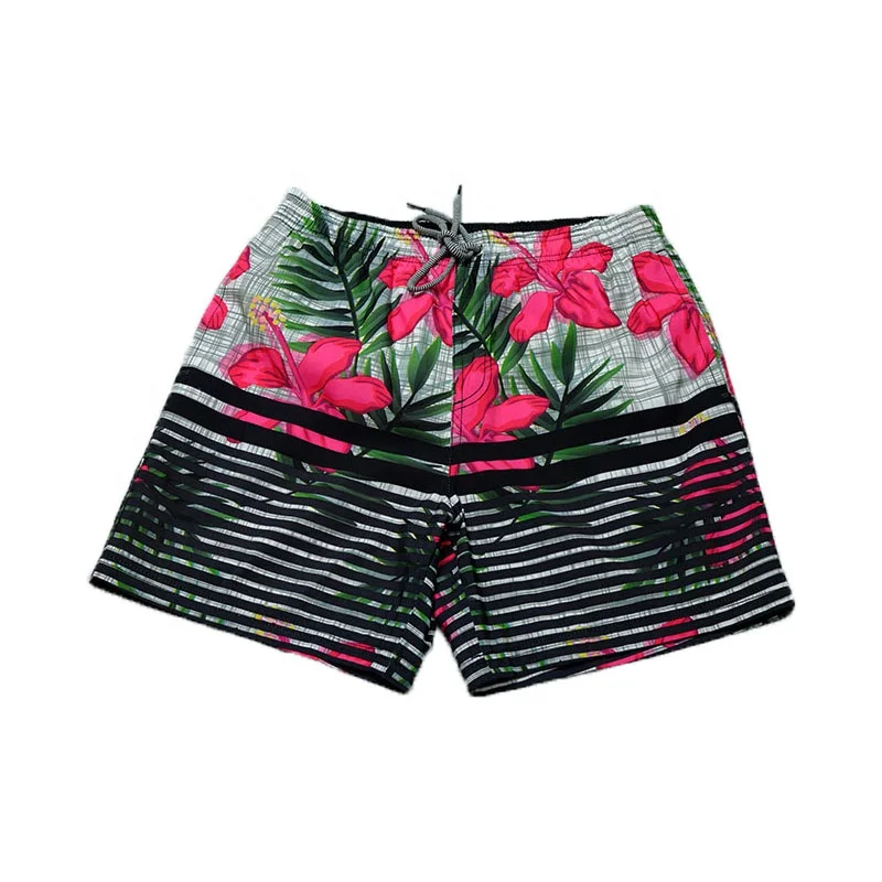 
Wholesale All Over Print Can change Brand Logo Hombre Shorts 