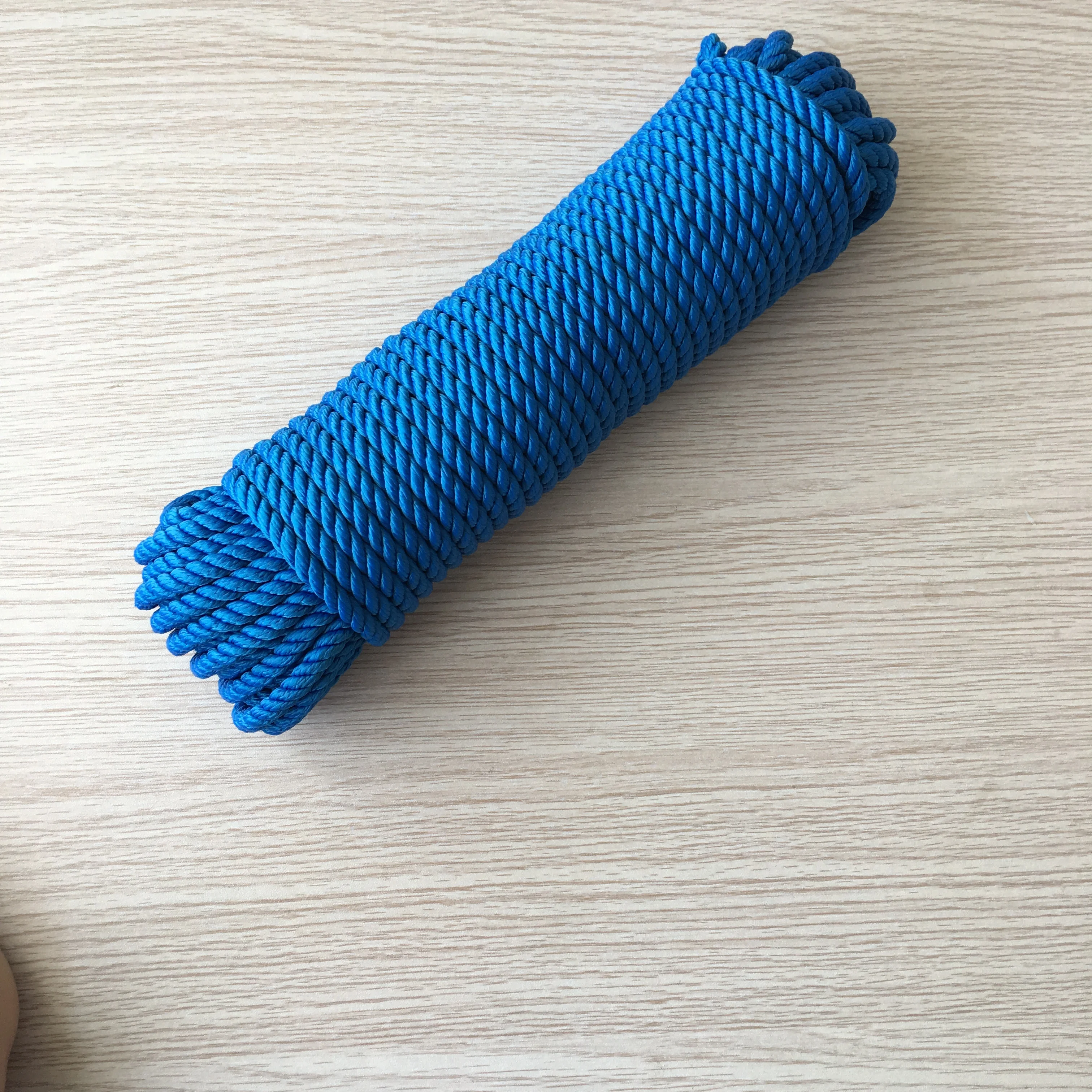 nylon double braided thick boat anchor mooring marine rope manufacturer 5/8' 3/4'