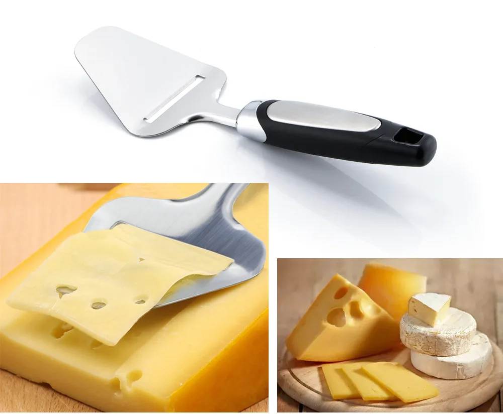 Kingwise hot selling kitchen Accessories Cheese Peeler Knife Stainless Steel Cheese Cutting Cheese Slicer