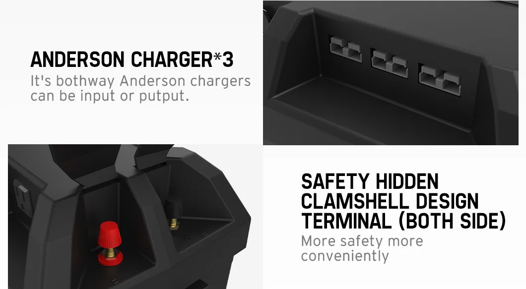 
Smart Battery box with for AGM battery LiFePO4 battery 