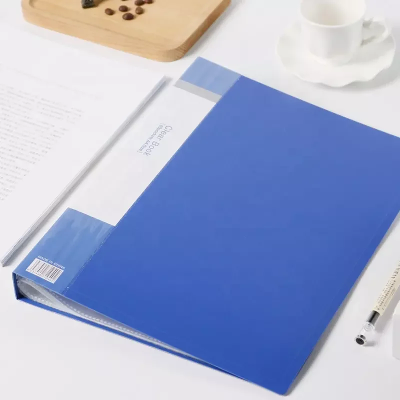 Высококачественный прозрачный пластиковый лист A4 с логотипом на заказ, протектор PP, презентационный файл для документов