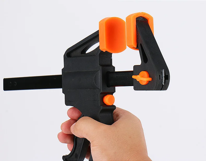 Direct Factory Selling 4 Inch to 50 inch F Style Nylon Spring Clip Bar  Woodworking Tools Clamp