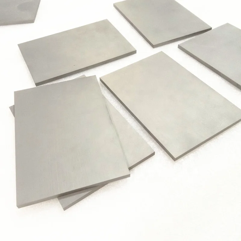 Hot sale sintered  tungsten carbide plate, cemented carbide square bar, carbide flat strip