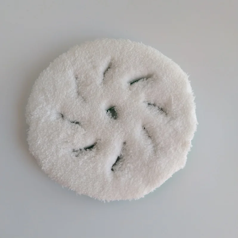 Car washing and waxing microfiber polishing pad, auto beauty tools, microfiber cutting pad