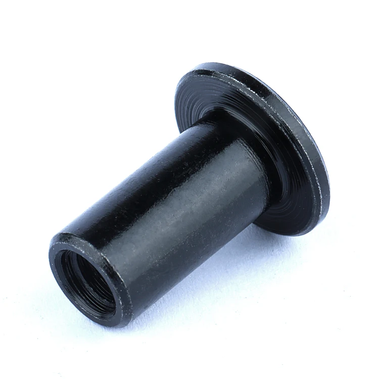 
Long Black Coupling Nuts M8 M10 Round Nut Custom M4 M2 Barrel Nut 