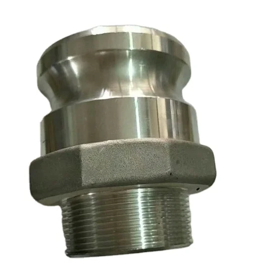 SS304 male camlock type F bsp thread in stock