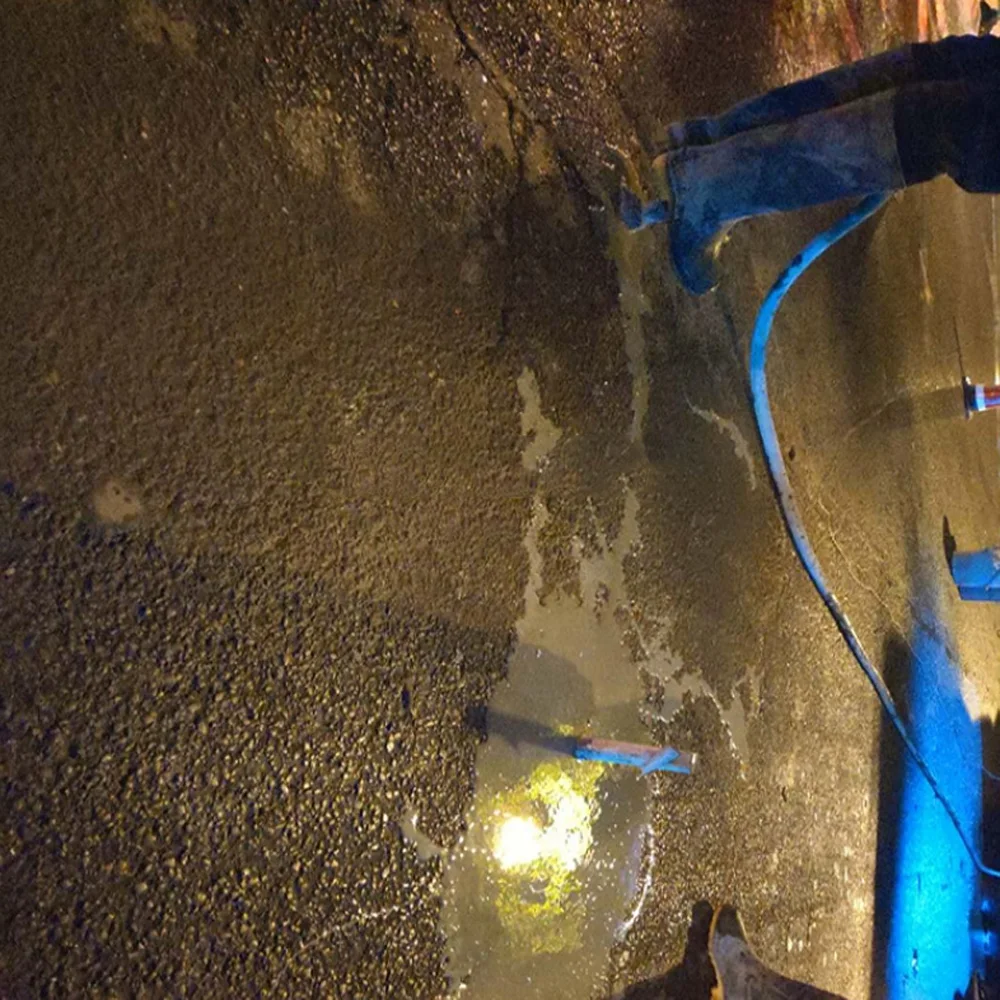 Polymer-modified grouting material