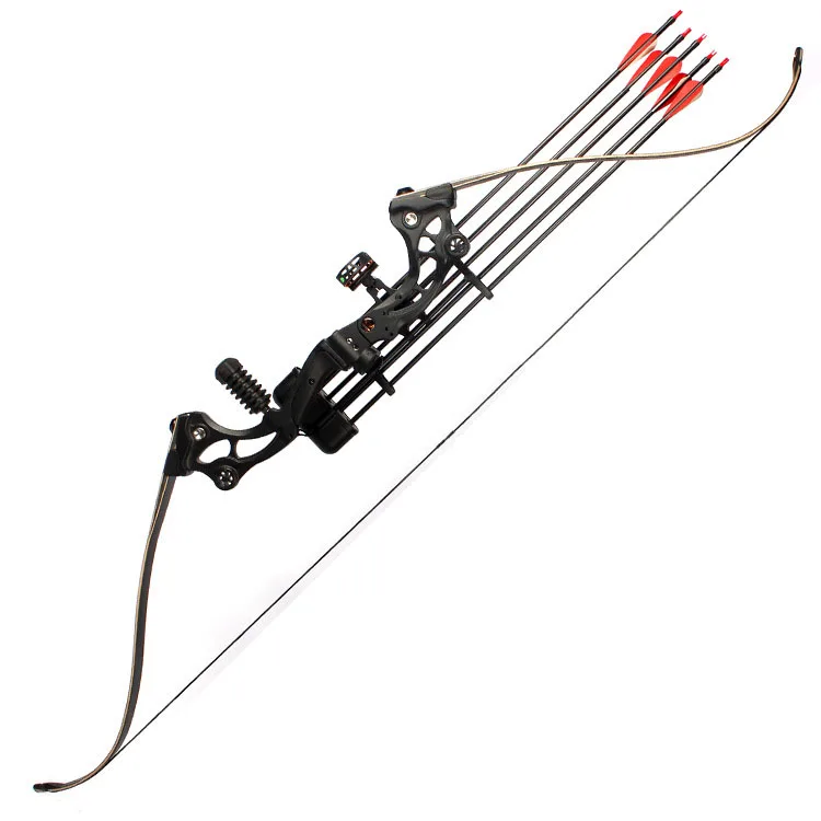 Bow Hunting Outdoor Sports Hunting Shooting Compound Pulley Bow Arrow Sets Recurve Bow Archery