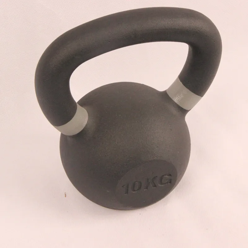 Shandong origin Hot Sale 20kg Personal Health and Fitness Solid cast iron black color Kettlebell Power Bags