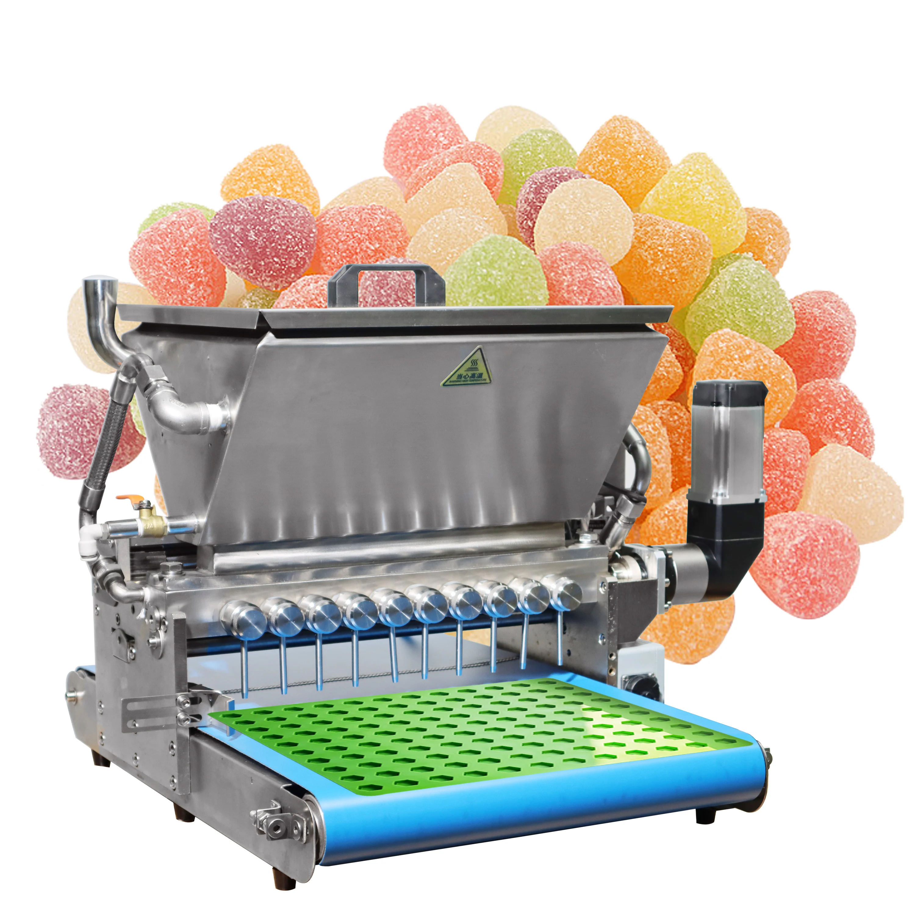 High quality cheap price hard candy rock candy toffee candy forming making machine