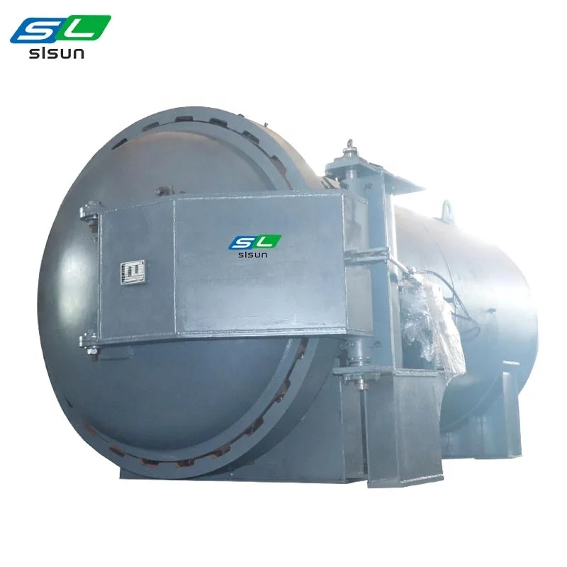 PED Certificate Customized Oven for Carbon Fiber 2MPa Industrial Steel Autoclave for Carbon Fiber