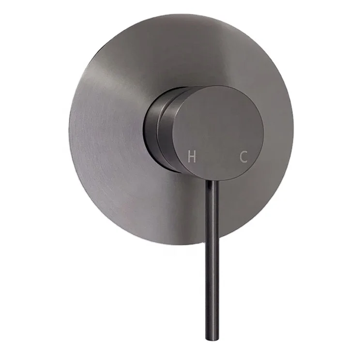 Factory Supply Australia Watermark Bathroom Round Concealed Wall Mixer Shower Faucet Valve