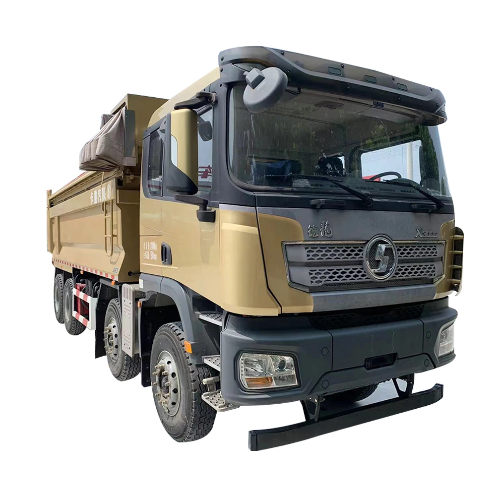 Shacman China X3000 8x4 Heavy Duty Shacman 8x4 Dump Truck 12 Wheeler Tipper Lorry Dumper Trucks