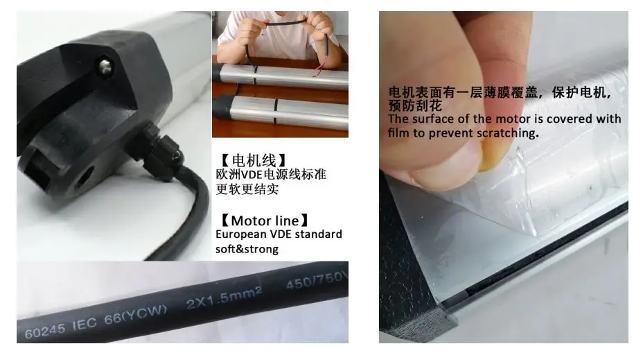 In Stock Solar Gate Opener Dual Arms Automatic 24Vdc Automation Swing Gate Operator Kit