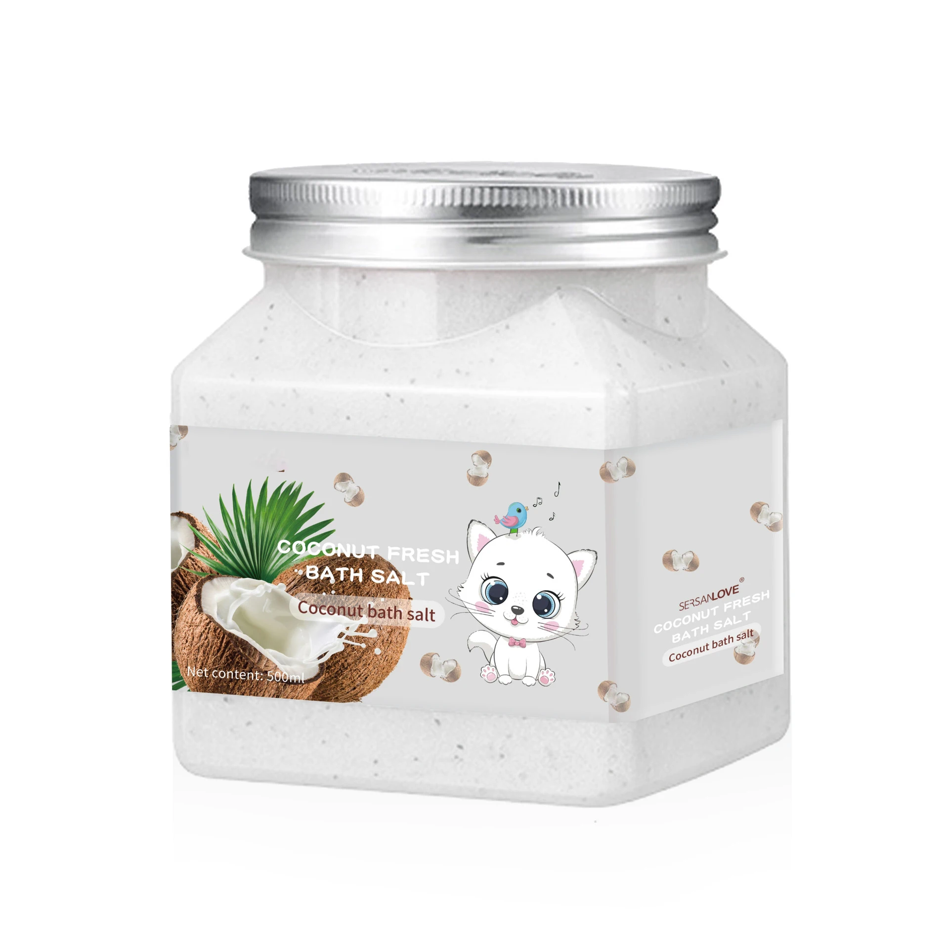 Wholesale Private Labels  Body Scrubs Customized Chinese Organic Sea Salt Brightening Foaming Body Sugar Scrub And Lotion
