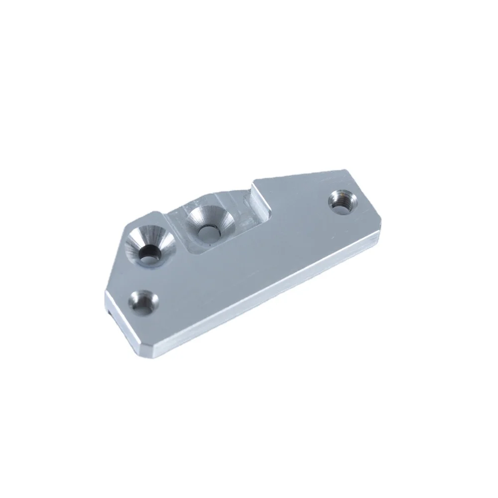 CNC Processing Products Electronic Hardware Product Processing Ssr Heat Sink Silver Cnc Machining Aluminum Cnc Aluminum Keyboard
