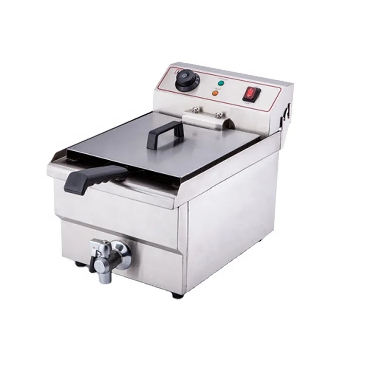  EF-101V Truwin горячая распродажа 10 литров Одиночная корзина Коммерческая электрическая