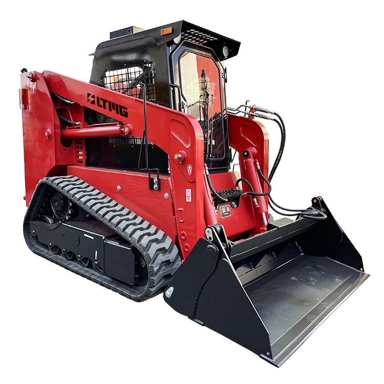 Low price China Cheap Crawler Track Skid Steer Loader with CE EPA drum ice machine