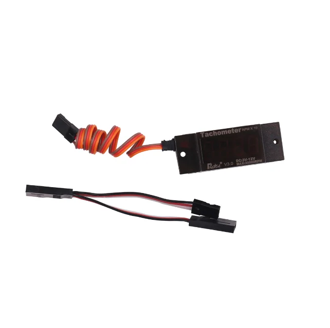 Rcexl Ignition Mini Tachometer V4.0 Revolution Meter for RC CDI Petrol Gas Engine DLE Engine