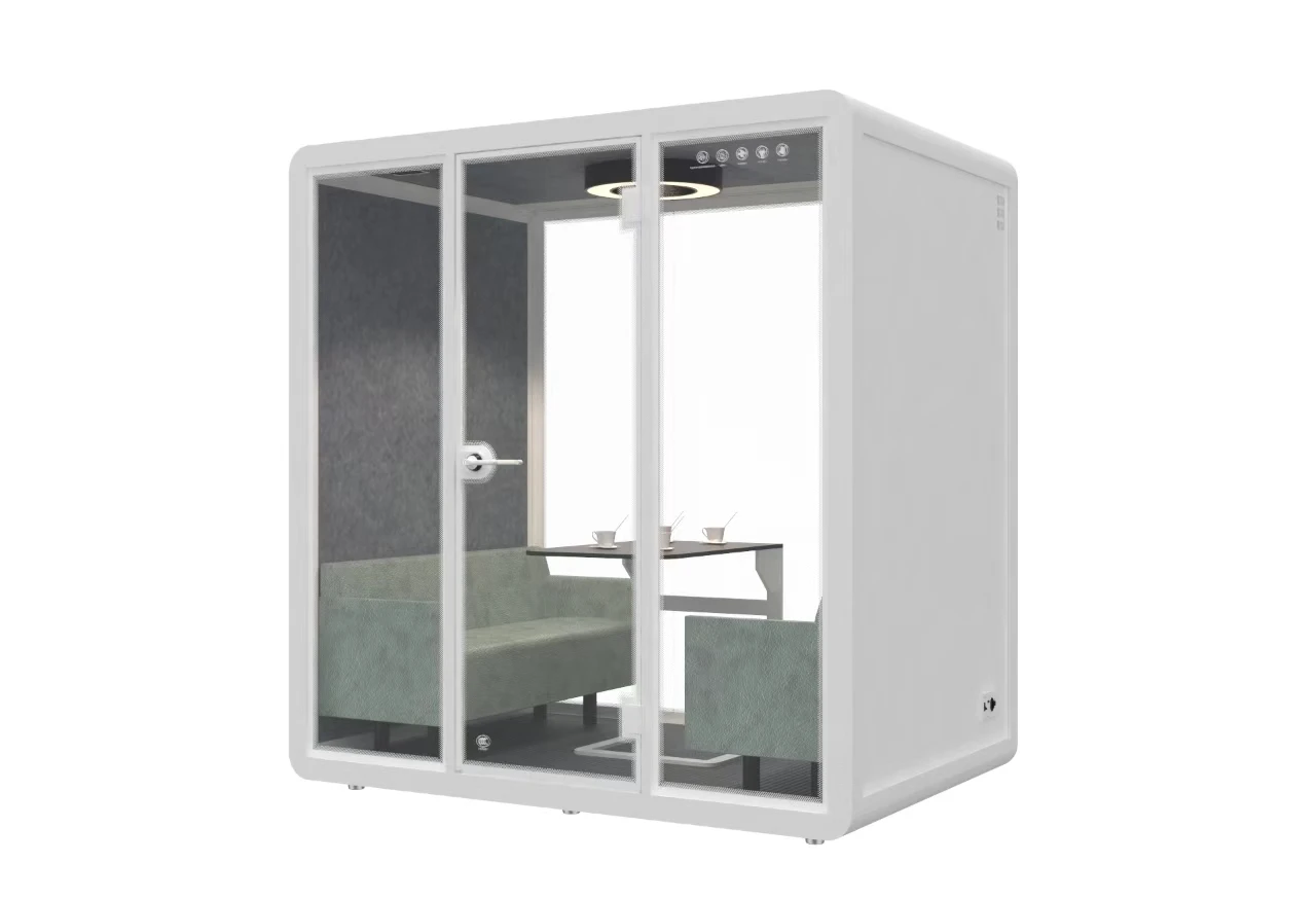 Outdoor Aluminum Frame Office Pod Waterproof Garden Soundproof Booth with Better Sound Insulation for Living Room & School Use