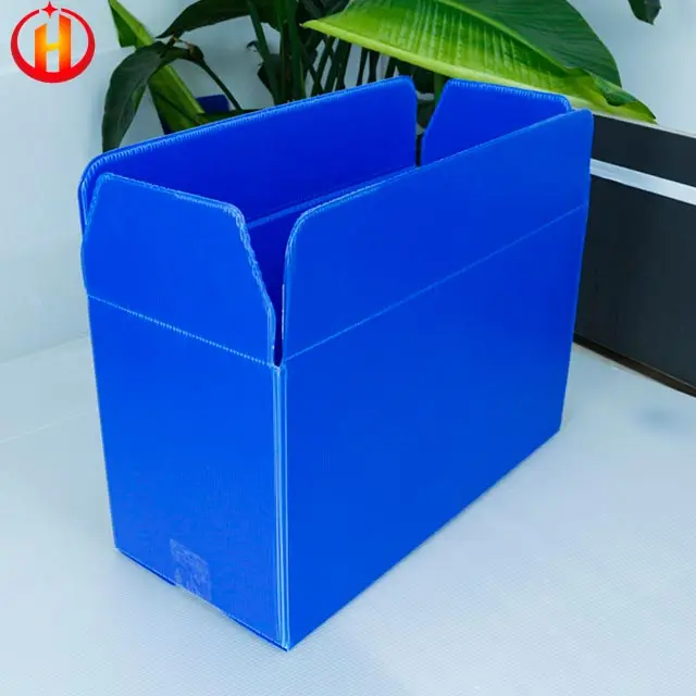 Wholesale Customized High Quality PP Corrugated Plastic Crates/Storage Boxes