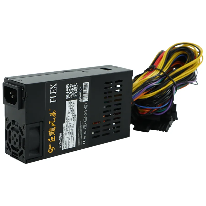 JULONGFENGBAO 400W APFC 100% New FLEX  1U PSU switching power supply for pc  Minicomputer mainframe  ITX case