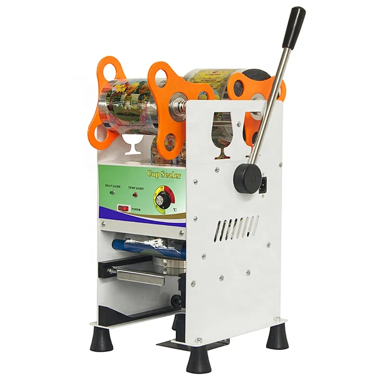 High quality commercial heavy duty Sei auto cup lid sealing machine