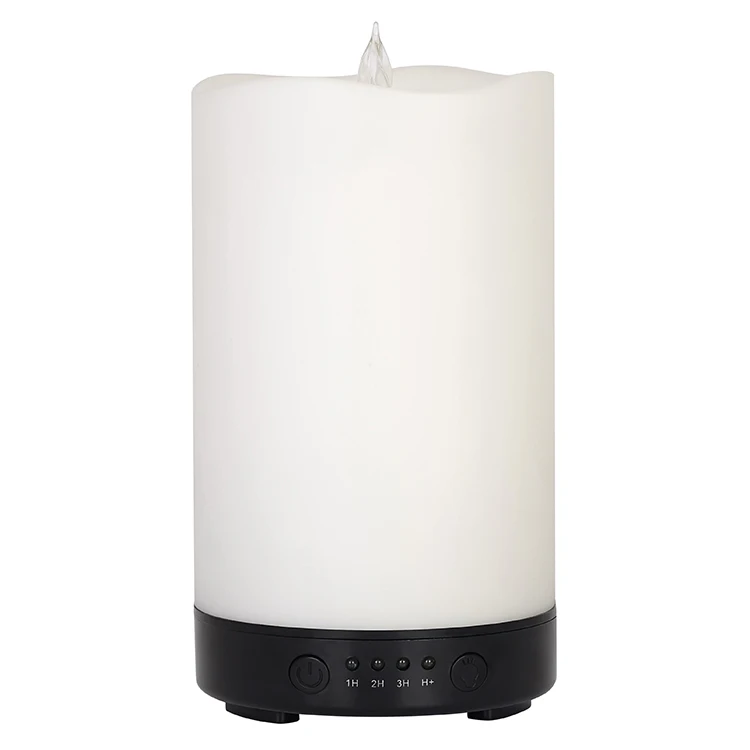 Распродажа с завода, диффузор ароматического эфирного масла, Usb, портативный увлажнитель воздуха в виде свечи со светодиодной подсветкой