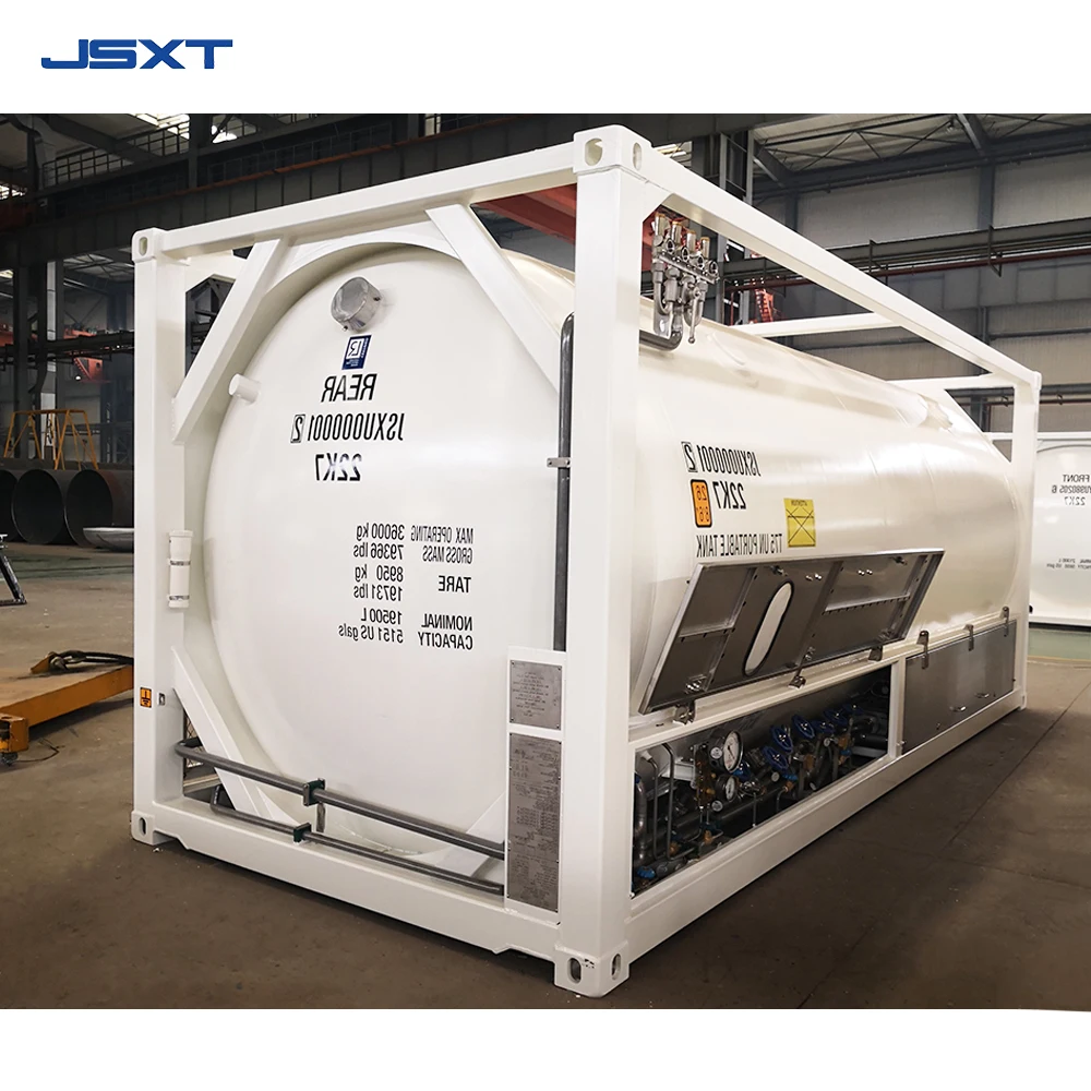 Factory direct T75 high quality portable cryogenic high pressure liquid oxygen LNG liquid oxygen tank container for sale