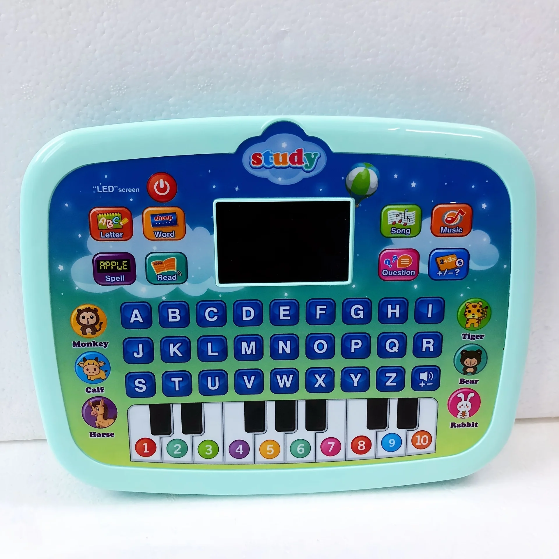 Hot Selling New product mini simulation laptop LED display screen kids