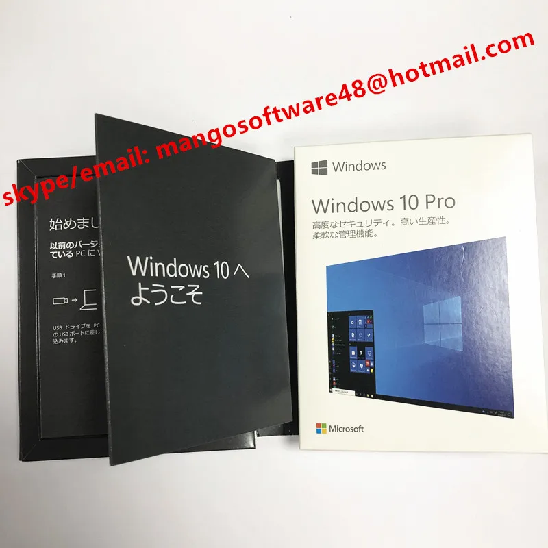 
Japanese Newest original version Microsoft windows 10 pro Professional full version computer software download keys 