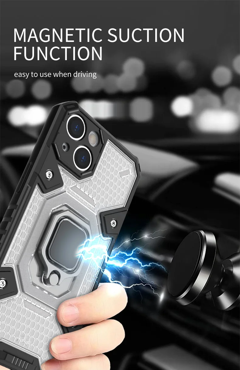 Smart Hard Finger Ring Mobile Phone Case Back Cover With Lanyard For Samsung A04S A53 5G 2021 A13 4G A22 5G  S22 ULTRA S23 Case